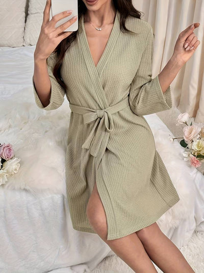 Peignoir de Bain Élégant et Doux