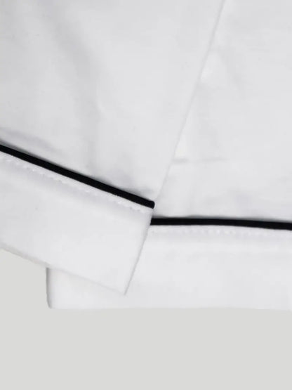 Peignoir de Bain Blanc Élégante