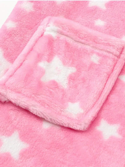 Peignoir de Bain Enfant en Polaire Chaud
